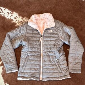 The North Face Reversible Jacket with Pink Sherpa Lining